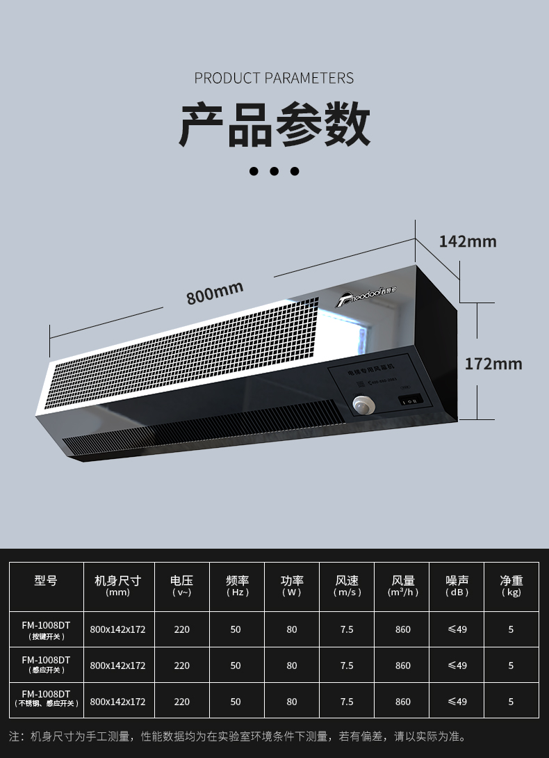 電梯風幕機